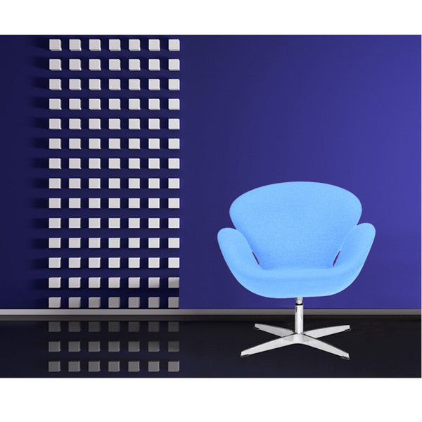 Fine Mod Imports Swan Chair Fabric | Accent Chairs | Modishstore-22