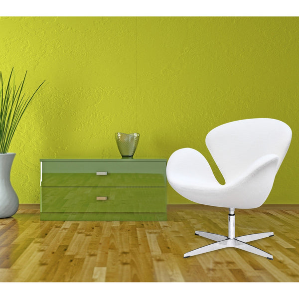 Fine Mod Imports Swan Chair Fabric | Accent Chairs | Modishstore-30