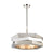 Dimond Lighting Facet 3 Light Pendant In Polished Nickel | Modishstore | Pendant Lamps
