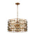 Dimond Lighting Gold Metro Crystal Pendant | Modishstore | Pendant Lamps