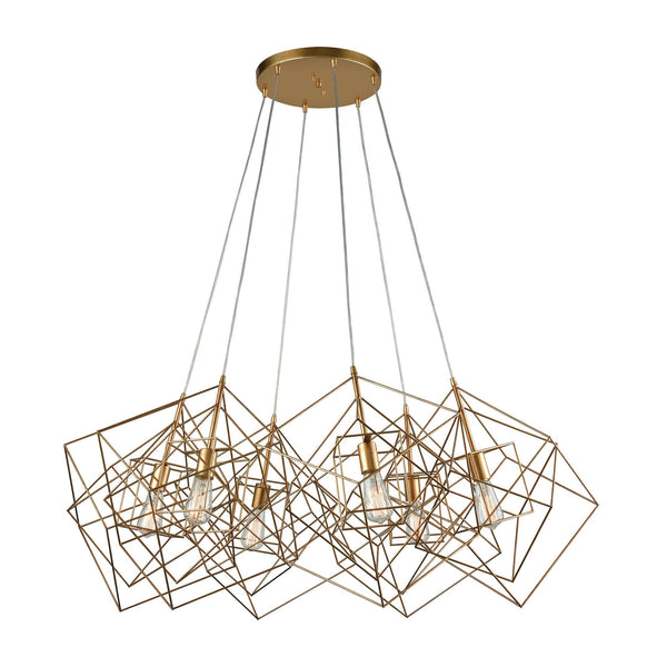 Dimond Lighting Box Pendant Cluster - 1141-032 | Modishstore | Pendant Lamps