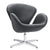 Fine Mod Imports Swan Chair Leather | Accent Chairs | Modishstore-2