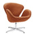 Fine Mod Imports Swan Chair Leather | Accent Chairs | Modishstore-4