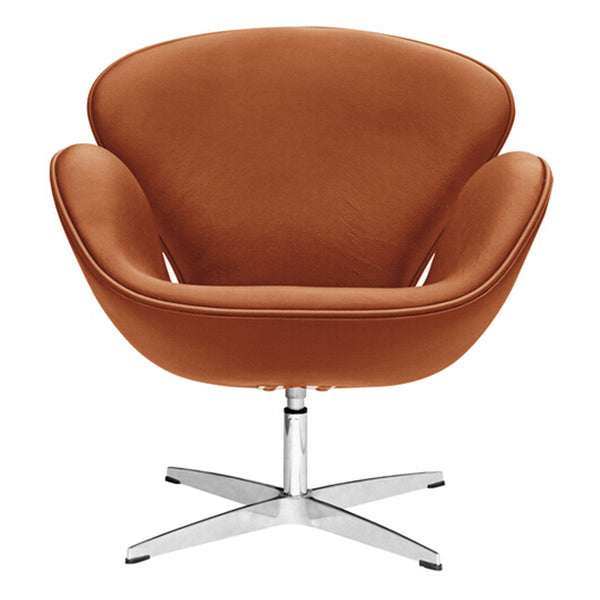 Fine Mod Imports Swan Chair Leather | Accent Chairs | Modishstore-11