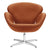 Fine Mod Imports Swan Chair Leather | Accent Chairs | Modishstore-11