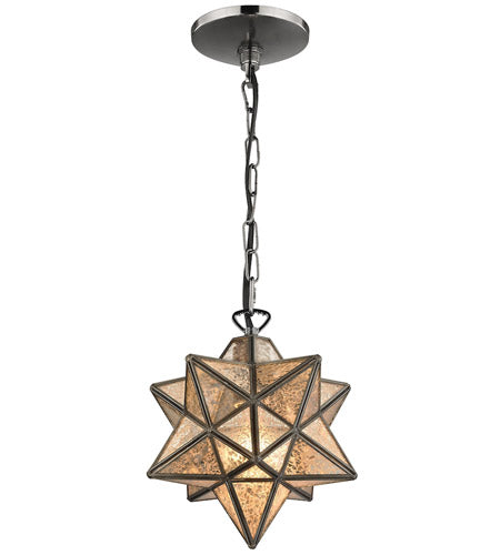 Sterling Industries Moravian Star Pendant - Gold-2