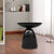 Fine Mod Imports Oval End Side Table | Side Tables | Modishstore