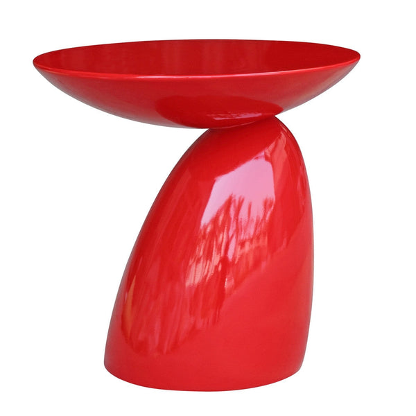 Fine Mod Imports Oval End Side Table | Side Tables | Modishstore-4