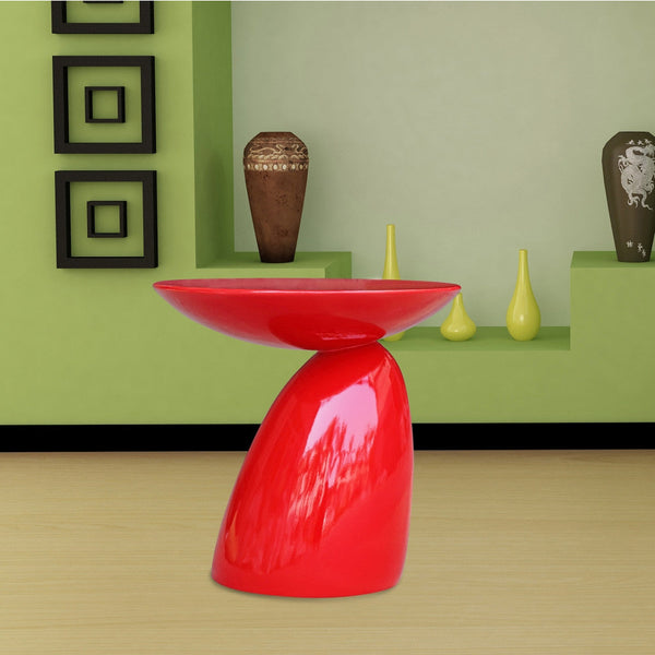 Fine Mod Imports Oval End Side Table | Side Tables | Modishstore-13