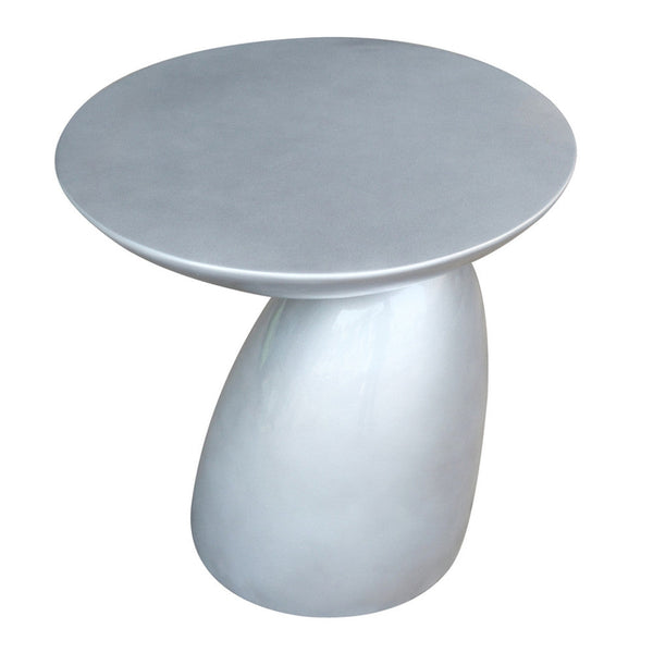 Fine Mod Imports Oval End Side Table | Side Tables | Modishstore-5
