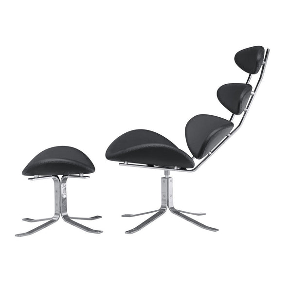 Fine Mod Imports Crono Chair and Ottoman | Lounge Chairs | Modishstore-8