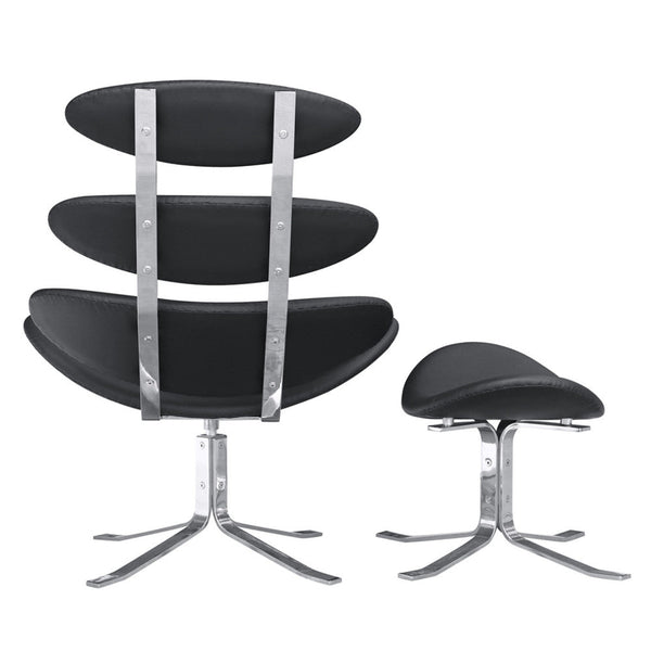 Fine Mod Imports Crono Chair and Ottoman | Lounge Chairs | Modishstore-10