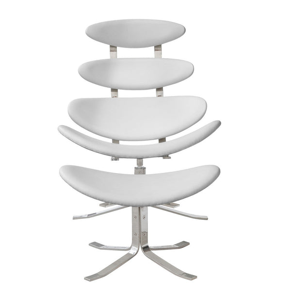 Fine Mod Imports Crono Chair and Ottoman | Lounge Chairs | Modishstore-18