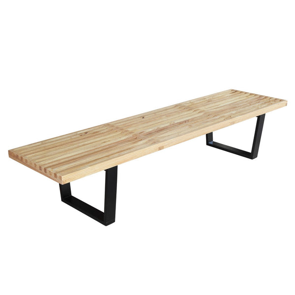 Fine Mod Imports Wood Bench | Stools & Benches | Modishstore-3