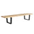 Fine Mod Imports Wood Bench | Stools & Benches | Modishstore-11
