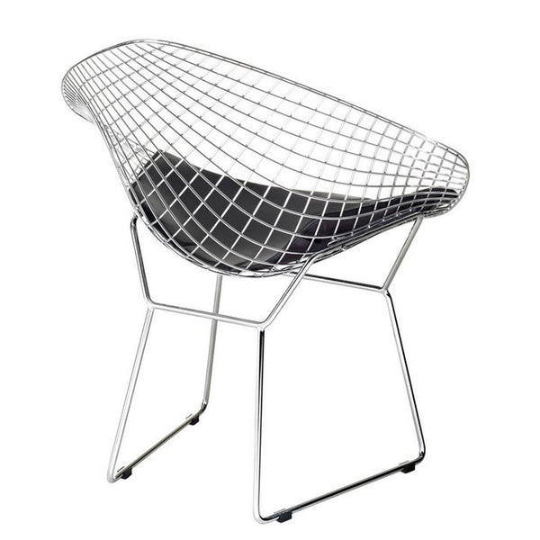 Fine Mod Imports Wire Diamond Chair | Accent Chairs | Modishstore-5