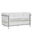 Fine Mod Imports Cube Lc2 Petit Loveseat | Loveseats | Modishstore-2