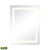 Dimond Home Skorpios Led Rectangular Wall Mirror | Modishstore | Mirrors