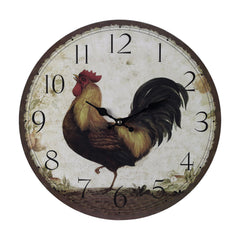 Sterling Industries Rooster Wall Clock