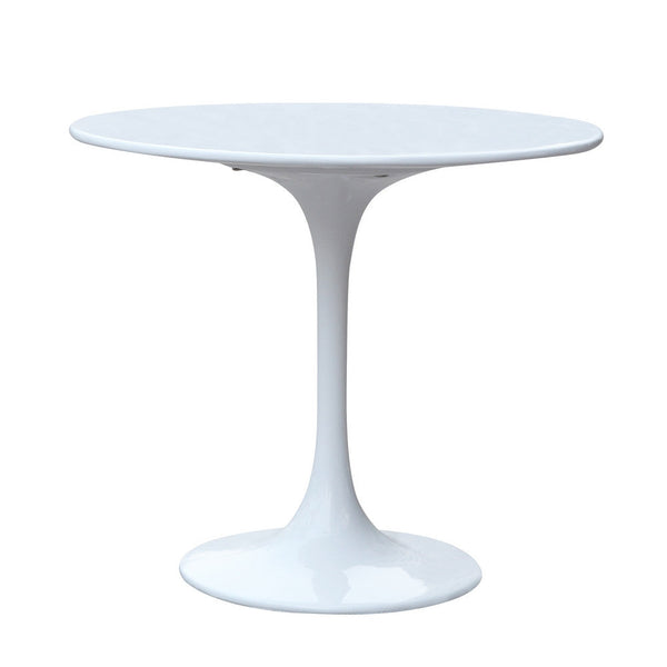 Fine Mod Imports Flower End Side Table - FMI1207‰ÛÔwhite | Side Tables | Modishstore-2