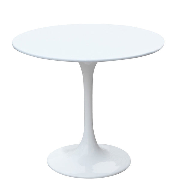 Fine Mod Imports Flower End Side Table - FMI1207‰ÛÔwhite | Side Tables | Modishstore-3