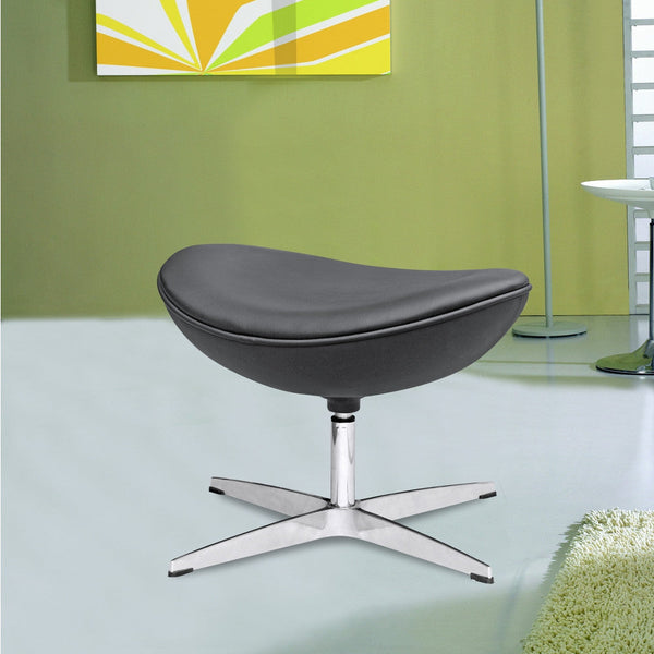 Fine Mod Imports Inner Ottoman Leather | Ottomans | Modishstore
