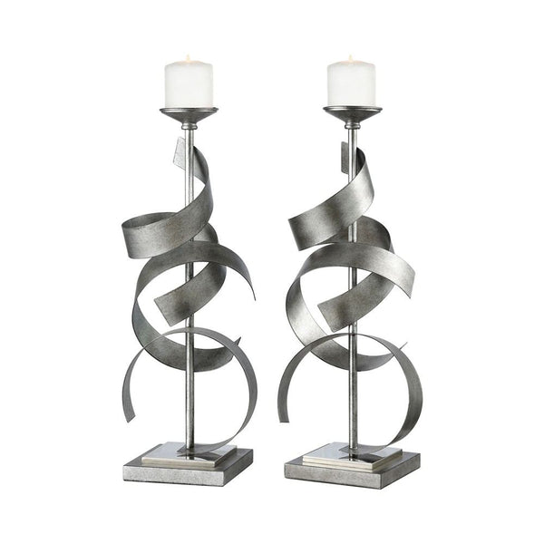 Sterling Industries Gust Candle Holder | Modishstore | Candle Holders