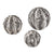 Sterling Industries Set Of 3 Metal Work Objects | Modishstore | Home Accents