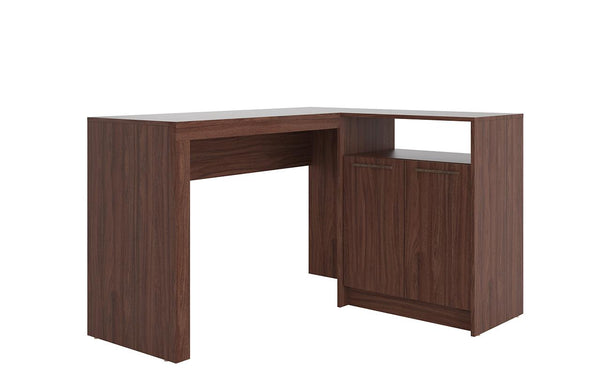 Manhattan Comfort Kalmar L -Shaped Office Desk with Inclusive Cabinet | Desks | Modishstore-3