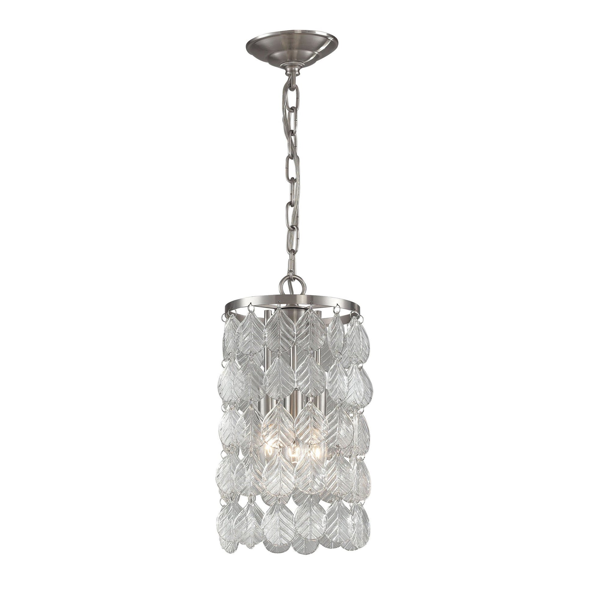 ELK Lighting Glass Leaf Pendant Pendant Lamps, ELK Lighting, - Modish Store | Modishstore | Pendant Lamps