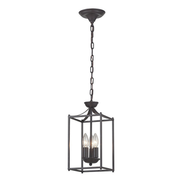 Sterling Industries Rustic Iron Lantern | Modishstore | Lanterns