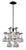 ELK Lighting Vintage Chandelier In Dark Rust With Glass - 14040/1 | Modishstore | Chandeliers