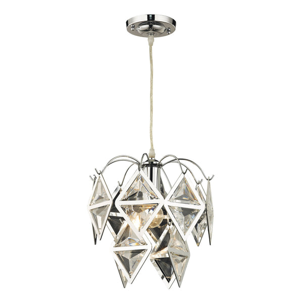 ELK Lighting Pendant In Clear And Chrome Pendant Lamps, ELK Lighting, - Modish Store | Modishstore | Pendant Lamps
