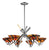 ELK Lighting Refraction Jasper Glass Chandelier -  1475/77-2