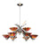 ELK Lighting Refraction Jasper Glass Chandelier - 1475/76 | Modishstore | Chandeliers