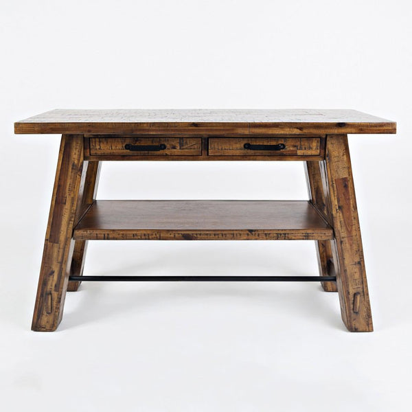 Jofran Cannon Vallen Trestle Sofa Table