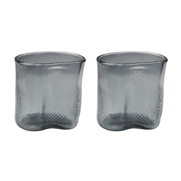 Dimond Home Fish Net Glass Vases - Set Of 2