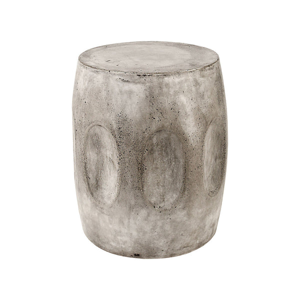 Dimond Home Wotran Table In Polished Concrete | Modishstore | Stools & Benches