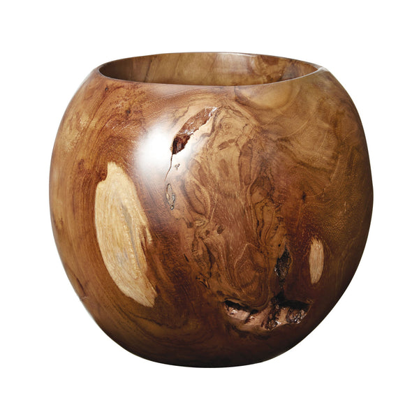 Dimond Home Small Teak Bowl | Modishstore | Decorative Bowls