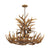 ELK Lighting 9 Light Chandelier In Wood Brown - 16316/9 | Modishstore | Chandeliers