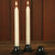 HomArt Brooks Taper Holder - Black - Set of 6 - Feature Image | Modishstore | Candle Holders