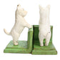 HomArt Standing Westie Bookend - Cast Iron - White-2