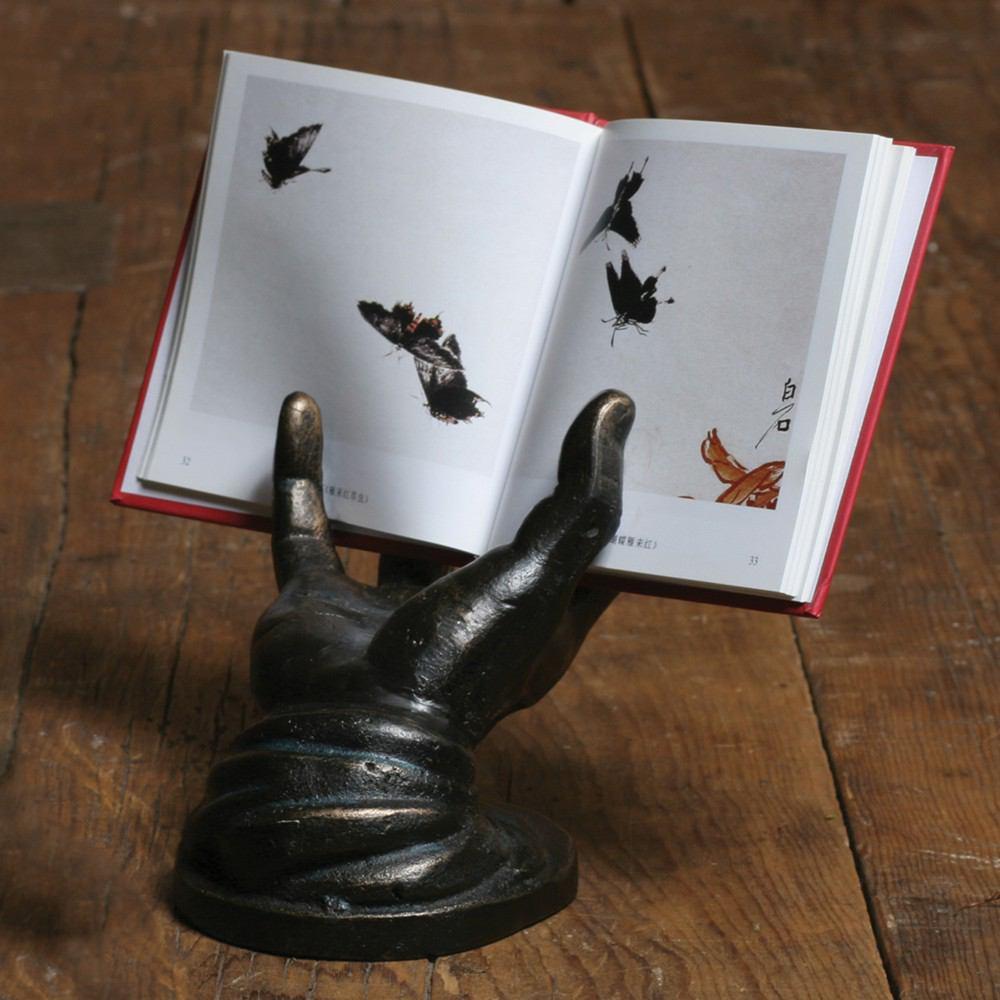 HomArt Hand - Cast Iron - Black - Feature Image | Modishstore | Desk Accessories