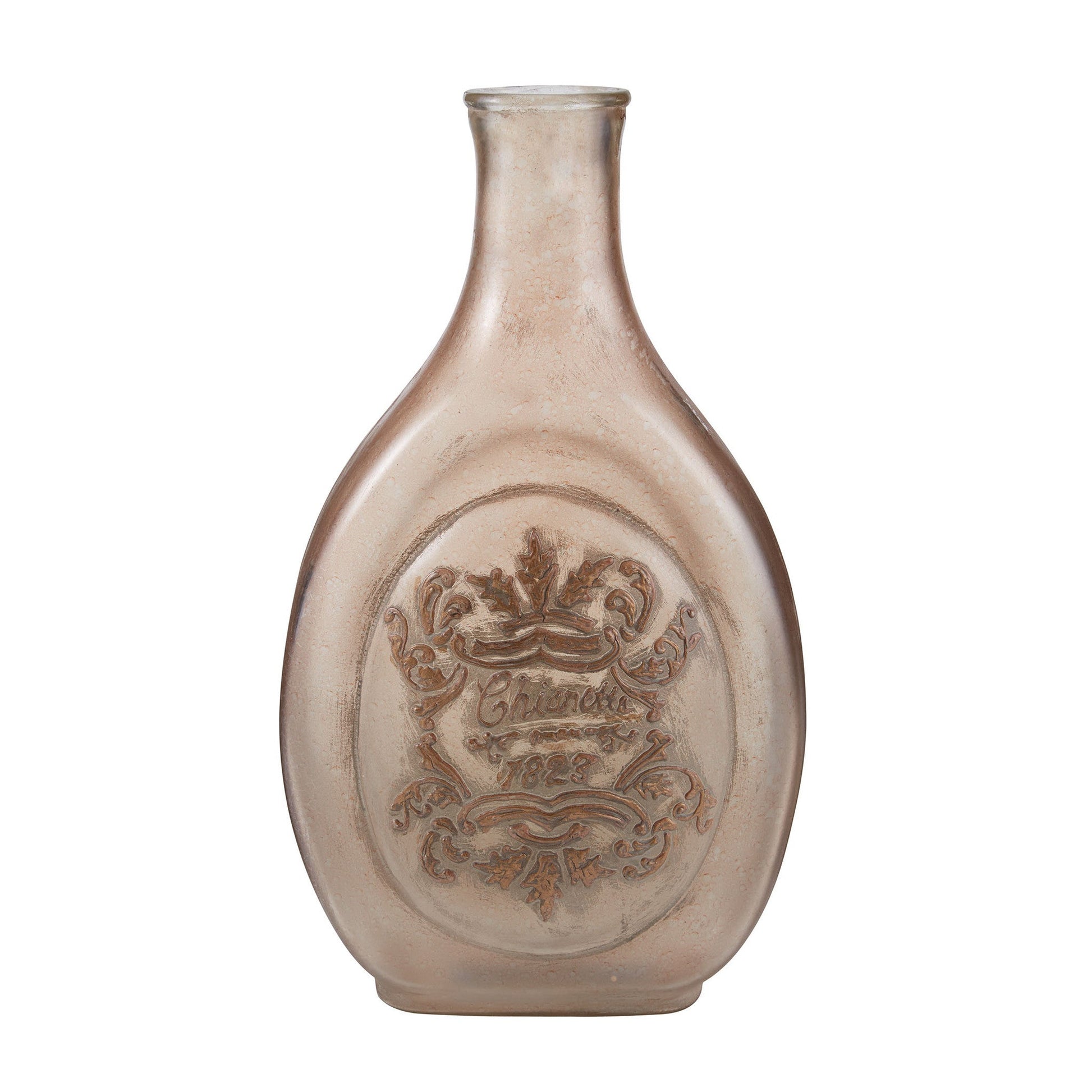 Sterling Industries Weathered Glass Bottle | Modishstore | Vases