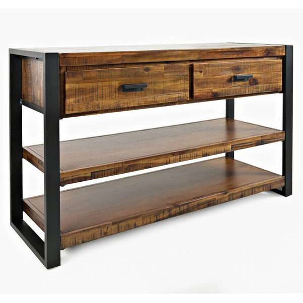Jofran Loftworks Sofa Table With Drawers