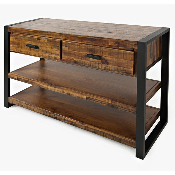 Jofran Loftworks Sofa Table With Drawers