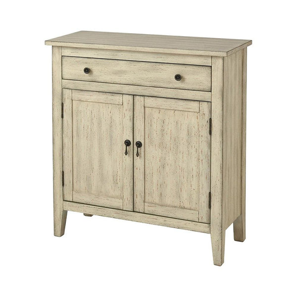 Stein World Holt Distressed Cream Cabinet | Modishstore | Cabinets