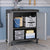 Manhattan Comfort 3-Piece Fortress Mobile Space-Saving Steel Garage Cabinet and Worktable 3.0 in Grey | Drawers | Modishstore-4