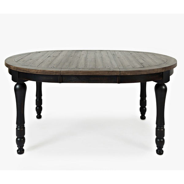 Jofran Madison County Round to Oval Dining Table