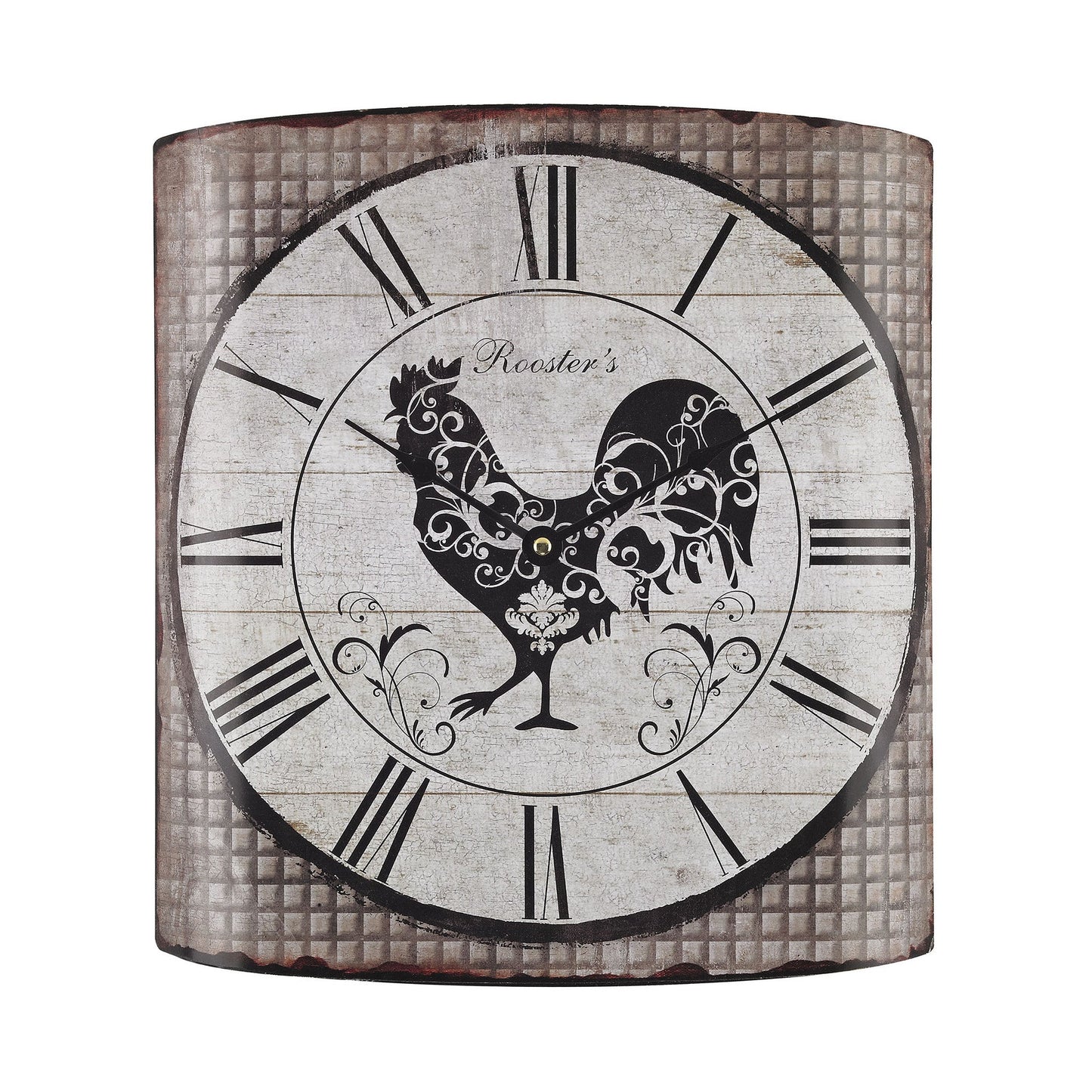 Sterling Industries Stylized Rooster Wall Clock | Modishstore | Clocks